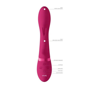 Vive Zosia Classic G-Spot Rabbit Vibrator - Pink
