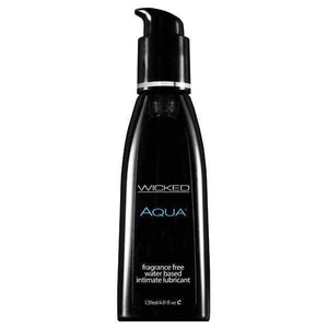 Wicked Aqua - Water Based Lubricant - 120ml