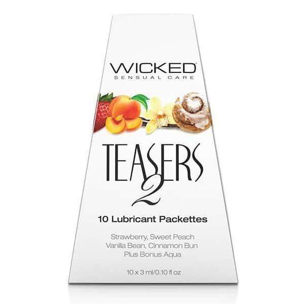 Wicked Teasers 2 - 10 Lubricant Flavours