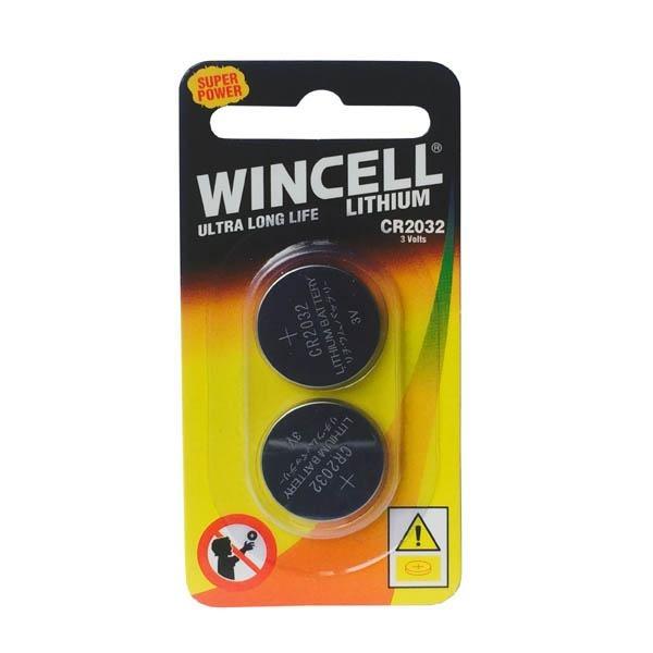 Wincell CR2032 Batteries - Lithium Cell Batteries - CR2032 2 Pack