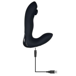 Zero Tolerance Tap It - Black Prostate Massager with Remote Control
