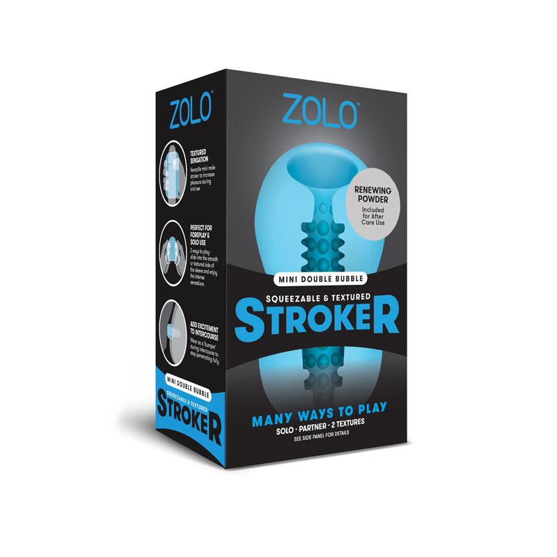 Zolo Mini Double Bubble Stroker - Blue 